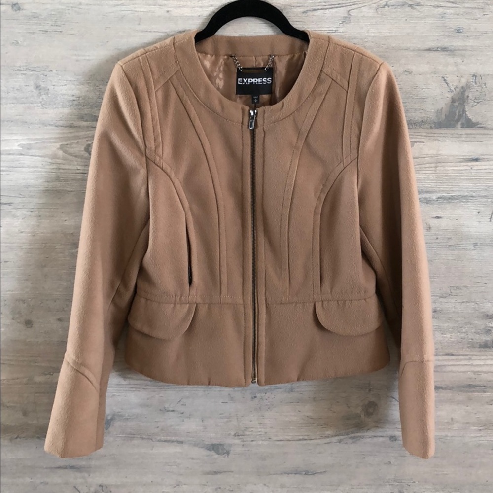 Express peplum jacket
